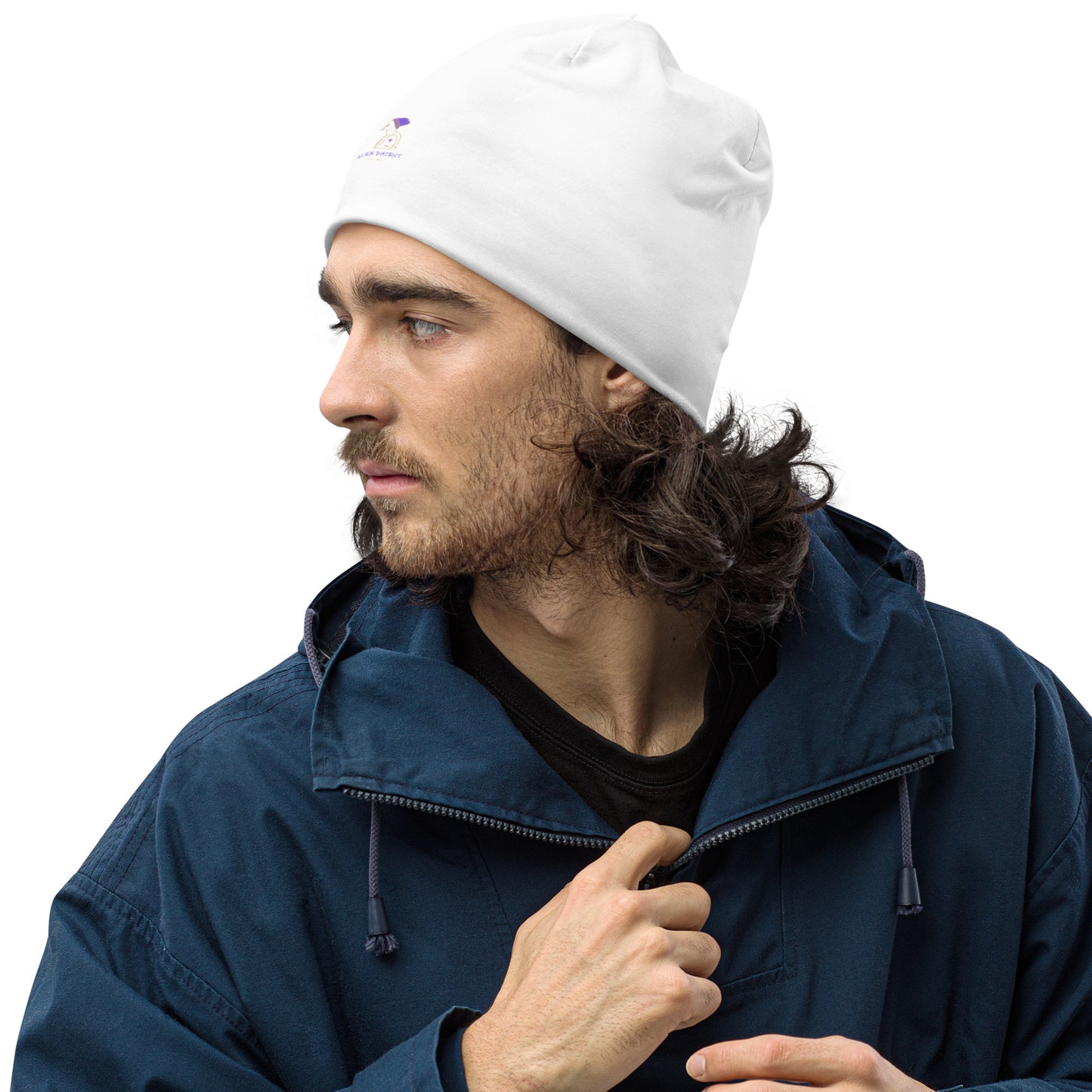 Alien District All-Over Beanie